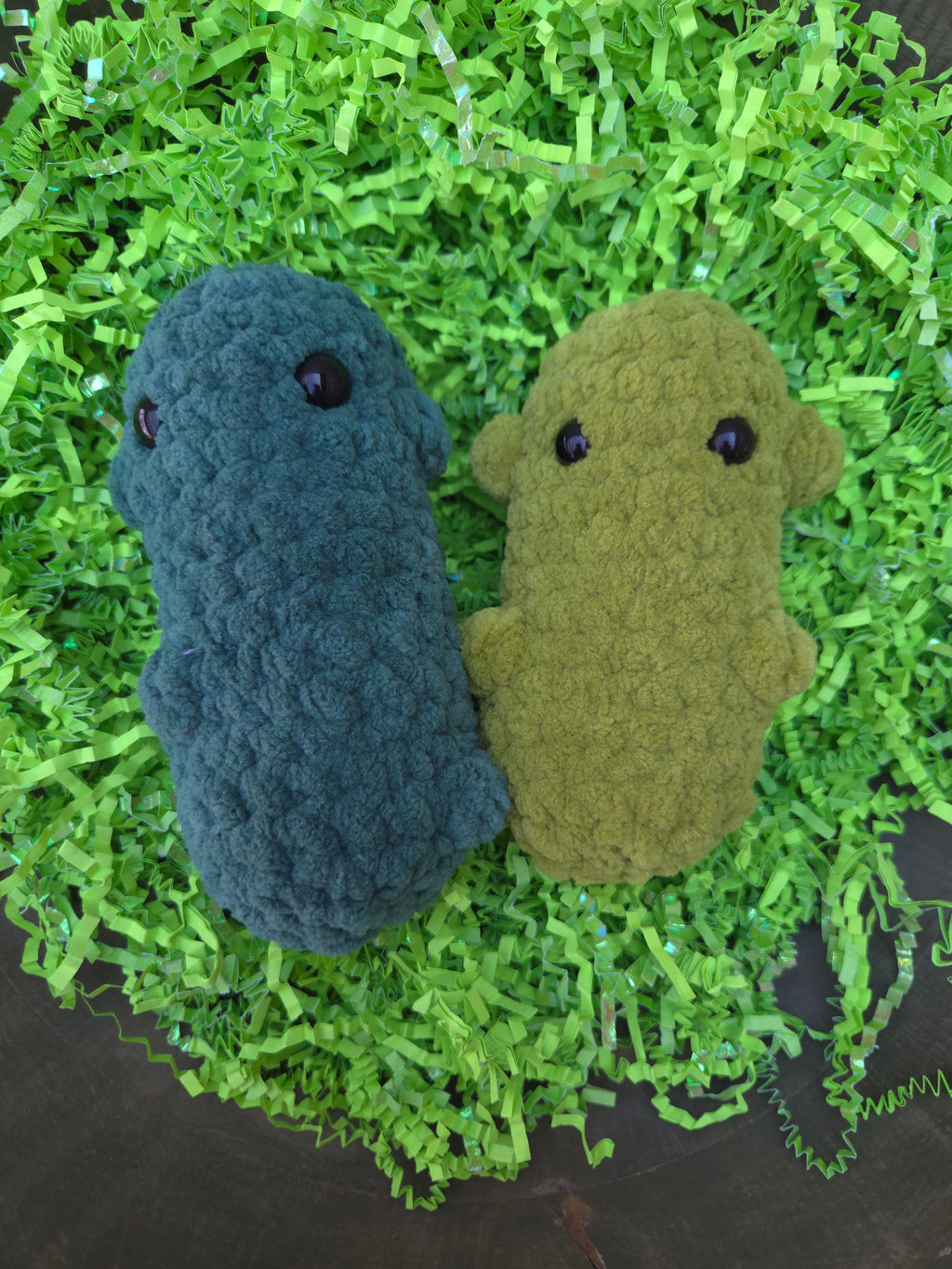 Emotional Support Pickle – Handmade Crochet Plush