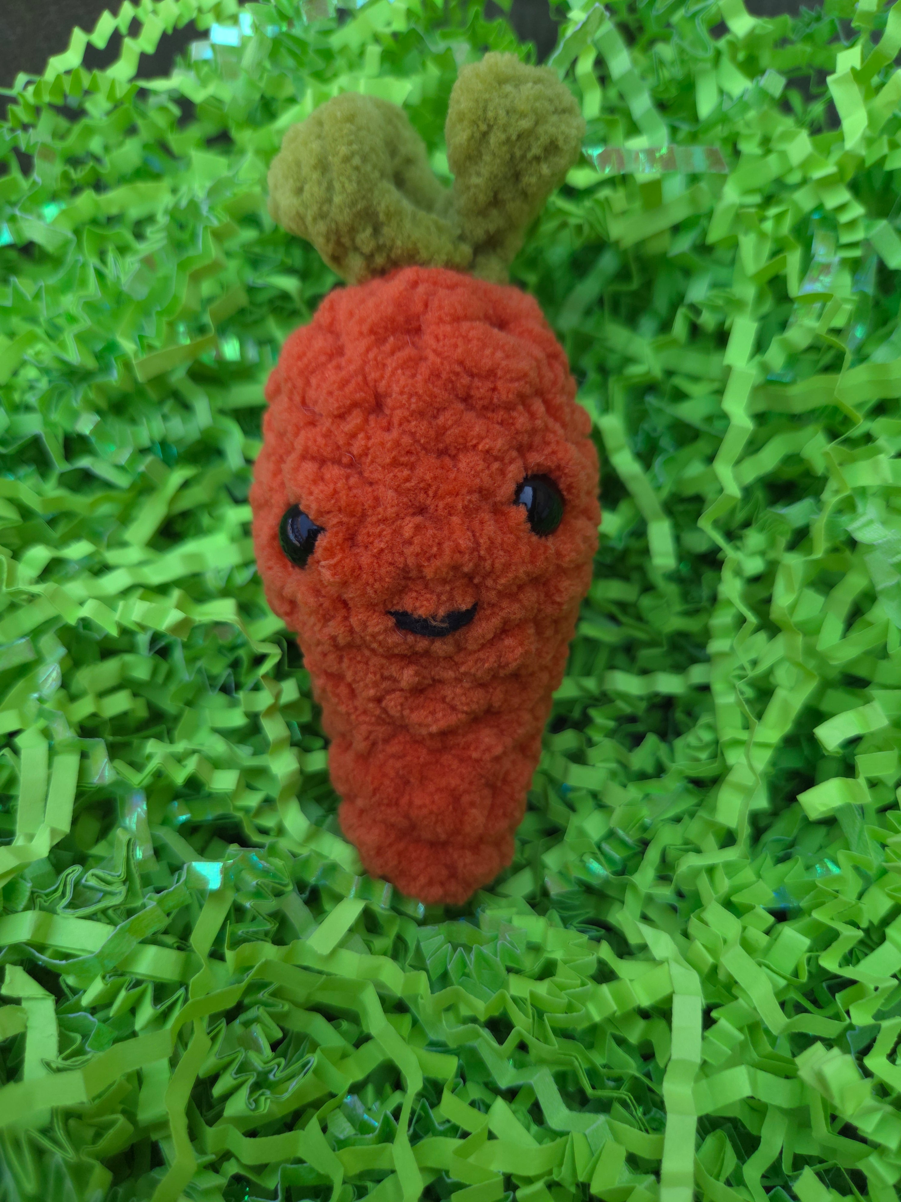 Crochet Veggie Plush – Handmade Vegetable Toy
